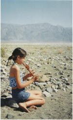 Child Playing Flute
